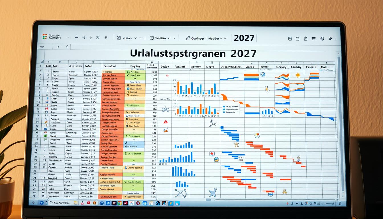 Urlaubsplanung 2026 Excel Vorlage hier kostenlos downloaden