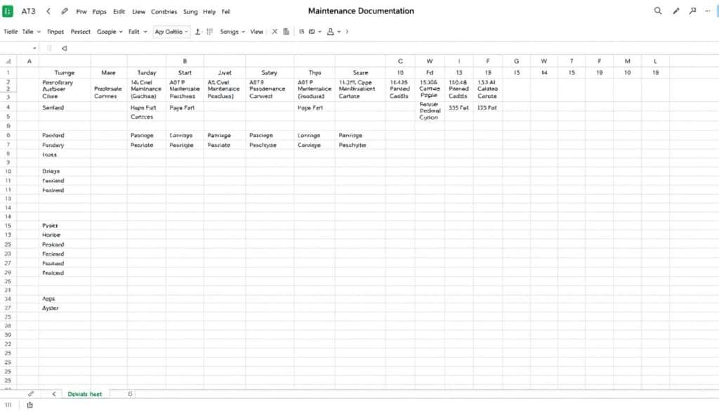 Wartungsprotokoll Excel Vorlage hier kostenlos downloaden