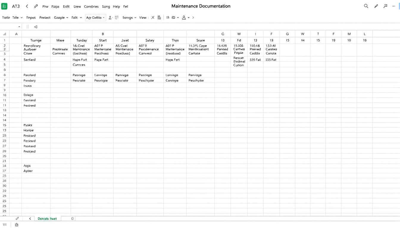 Wartungsprotokoll Excel Vorlage hier kostenlos downloaden