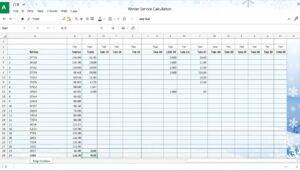 Winterdienst Kalkulation Excel Vorlage hier kostenlos downloaden