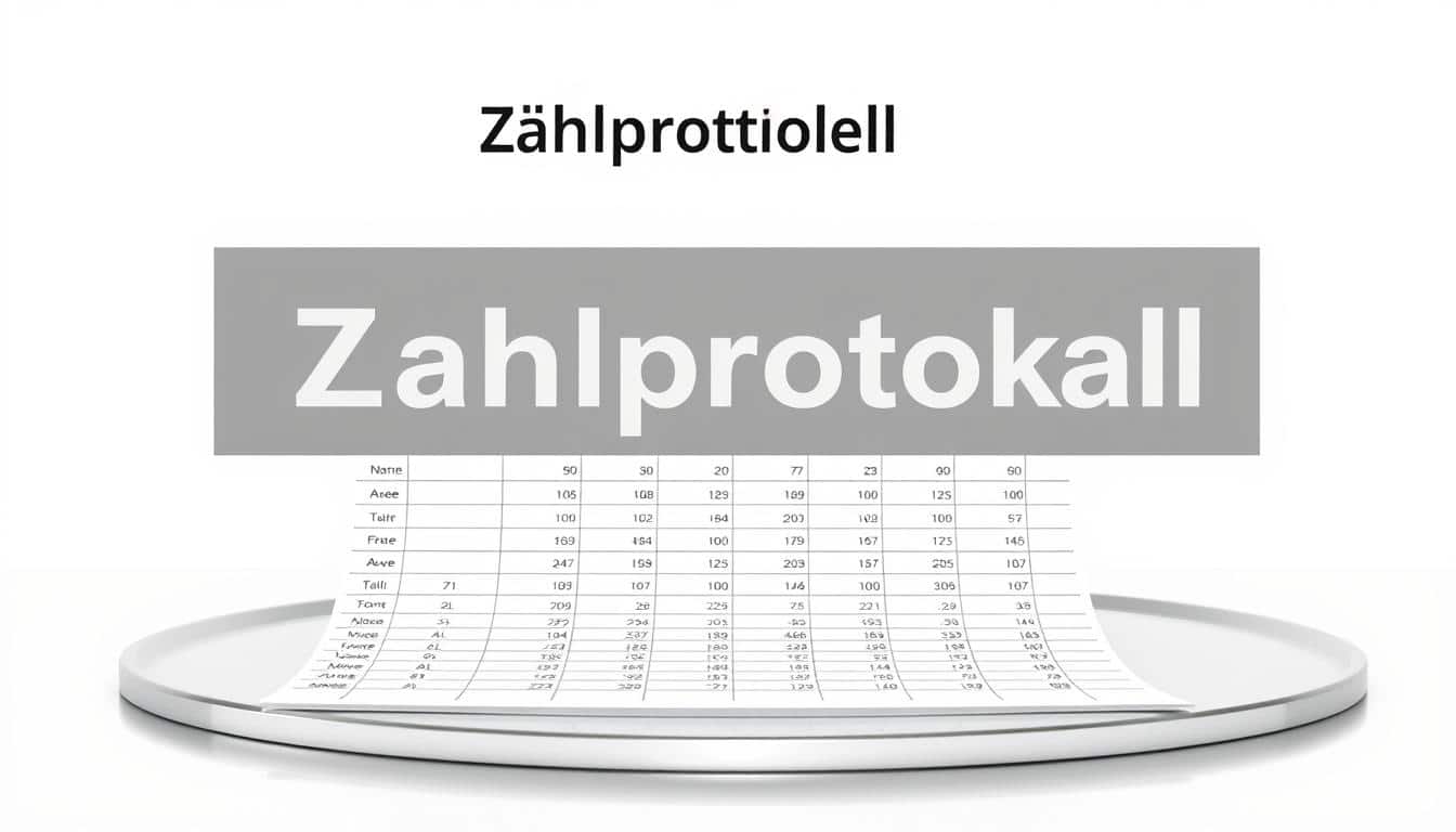 Zählprotokoll Excel Vorlage hier kostenlos downloaden