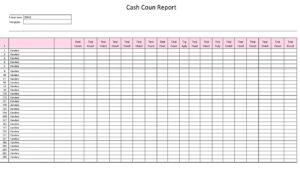 Zählprotokoll Kasse Excel Vorlage hier kostenlos downloaden