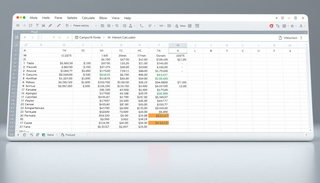 Zinseszins monatliche Einzahlung Excel Vorlage hier kostenlos downloaden