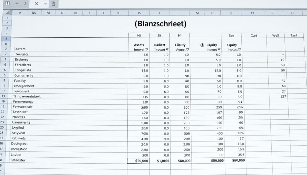 Bilanz erstellen Excel Vorlage hier kostenlos downloaden