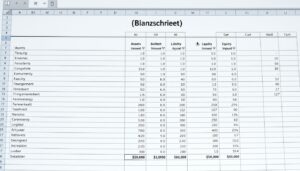 Bilanz erstellen Excel Vorlage hier kostenlos downloaden