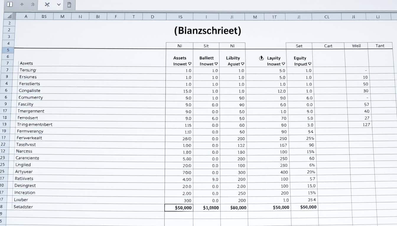 Bilanz erstellen Excel Vorlage hier kostenlos downloaden