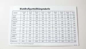 Blutdrucktabelle Excel Vorlage hier kostenlos downloaden