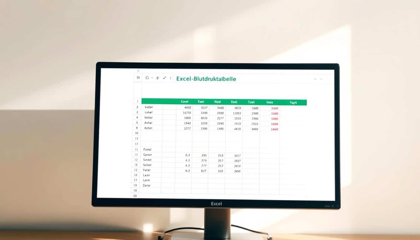 Blutdrucktabelle zum ausdrucken Excel Vorlage hier kostenlos downloaden