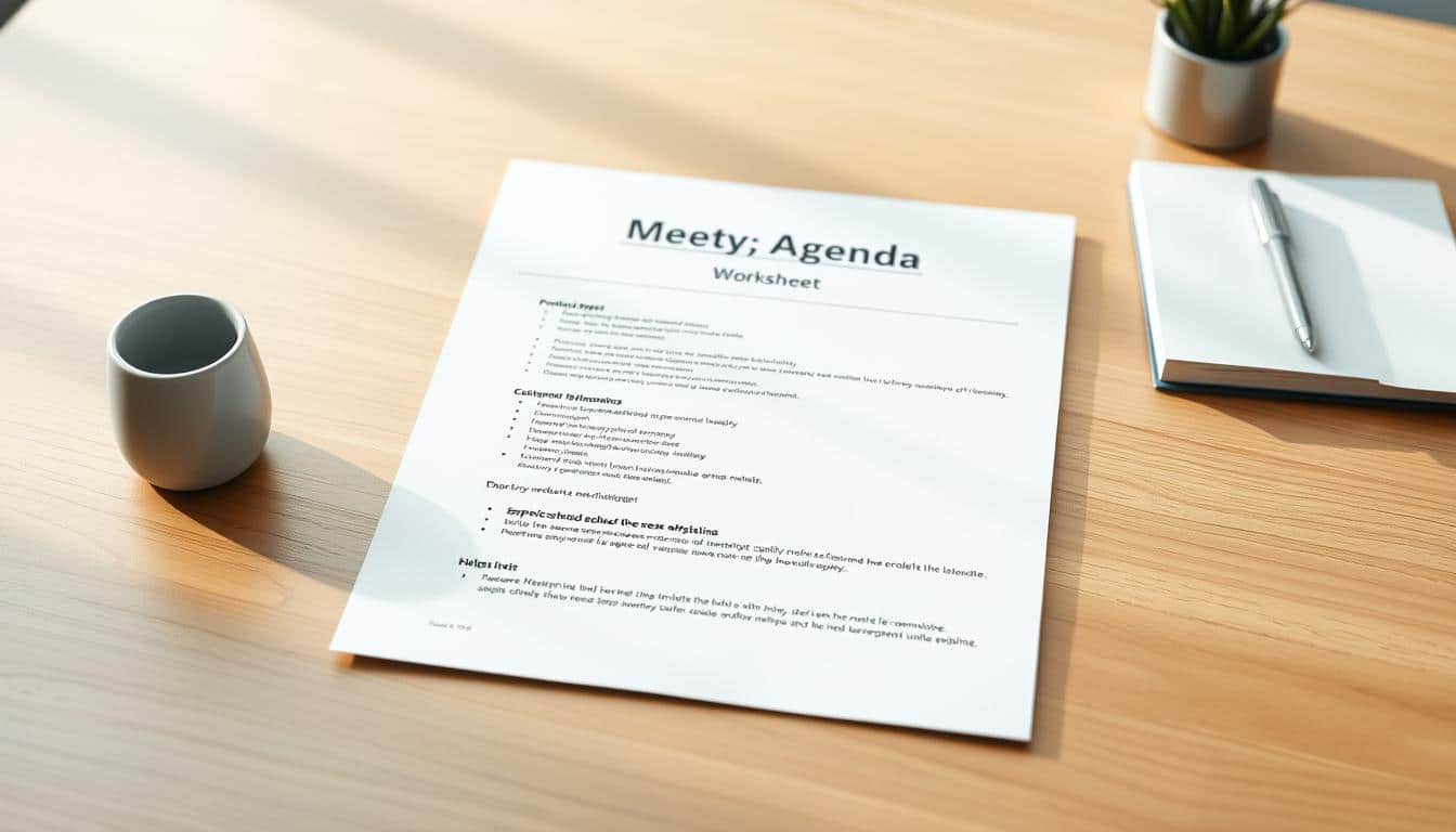 Meeting Agenda Excel Vorlage hier kostenlos downloaden