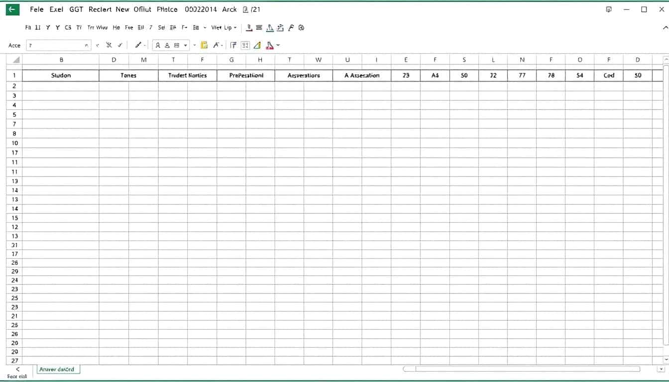 Multiple Choice Test Excel Vorlage hier kostenlos downloaden