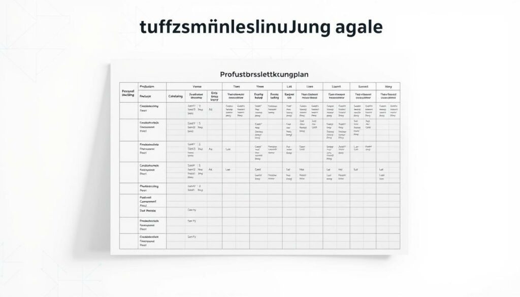 Produktionslenkungsplan Excel Vorlage hier kostenlos downloaden