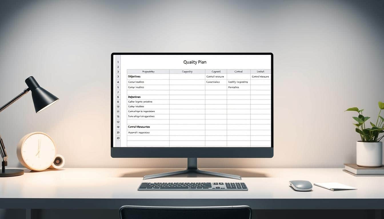 Qualitätsplan Excel Vorlage hier kostenlos downloaden