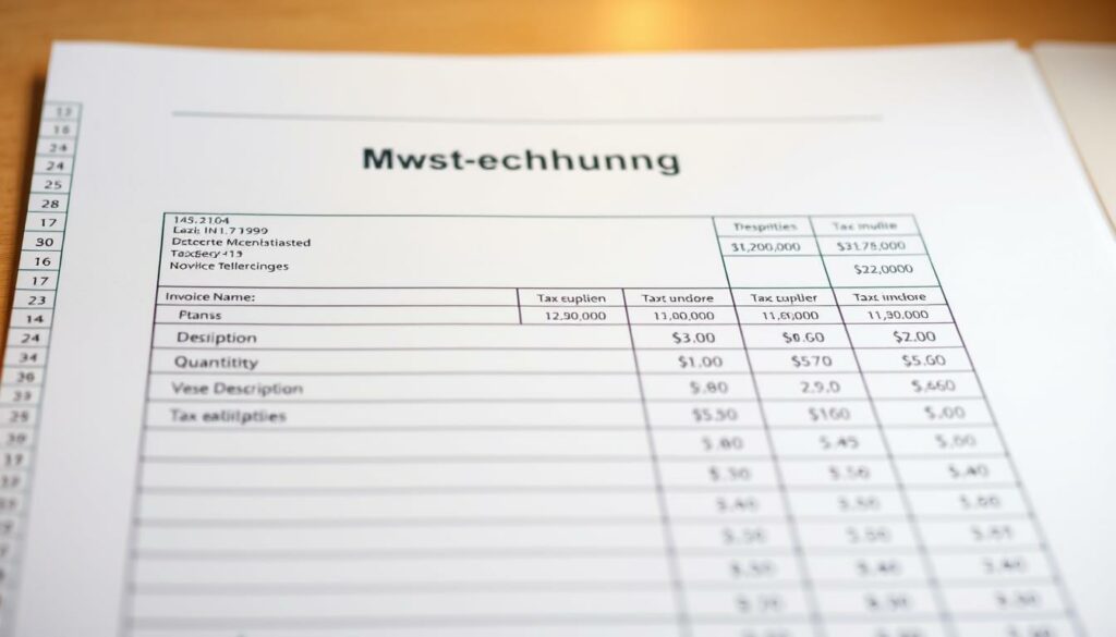 Rechnung mit Mehrwertsteuer Excel Vorlage hier kostenlos downloaden