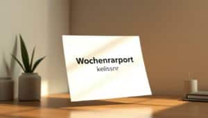 Wochenrapport Excel Vorlage hier kostenlos downloaden